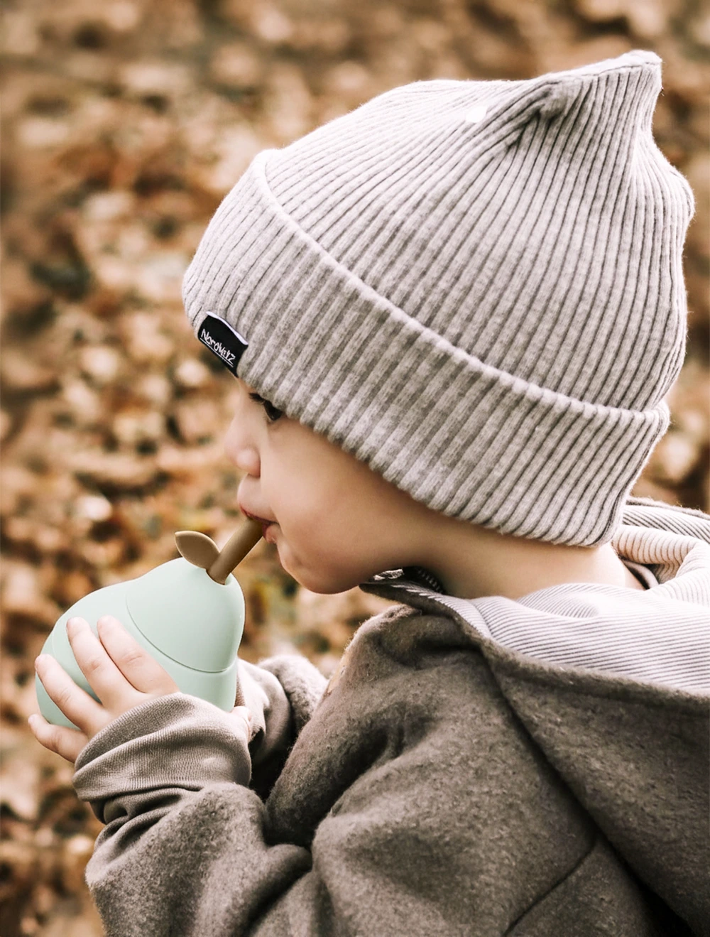 Детский поильник с трубочкой Pear