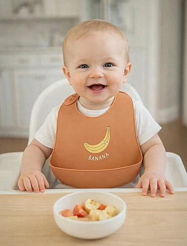 Набор из 2 нагрудников с карманами Yummy, 27х19 см