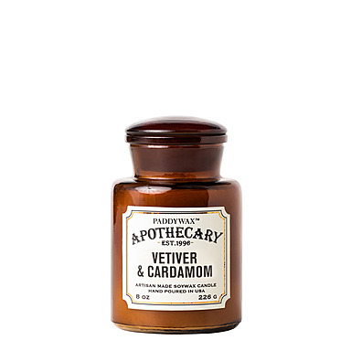 Ароматическая свеча Apothecary Vetiver & Cardamom, 12,5 см