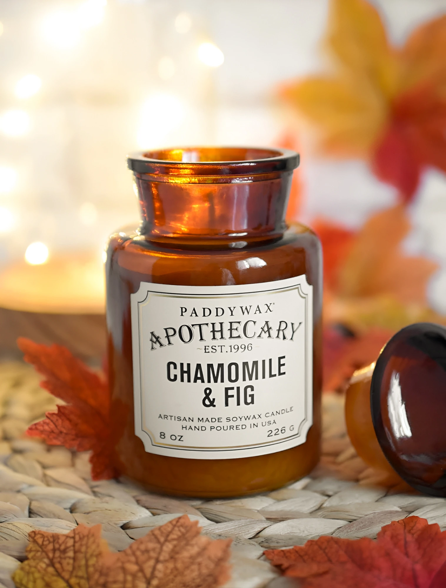 Ароматическая свеча Apothecary Chamomile & Fig, 12,5 см