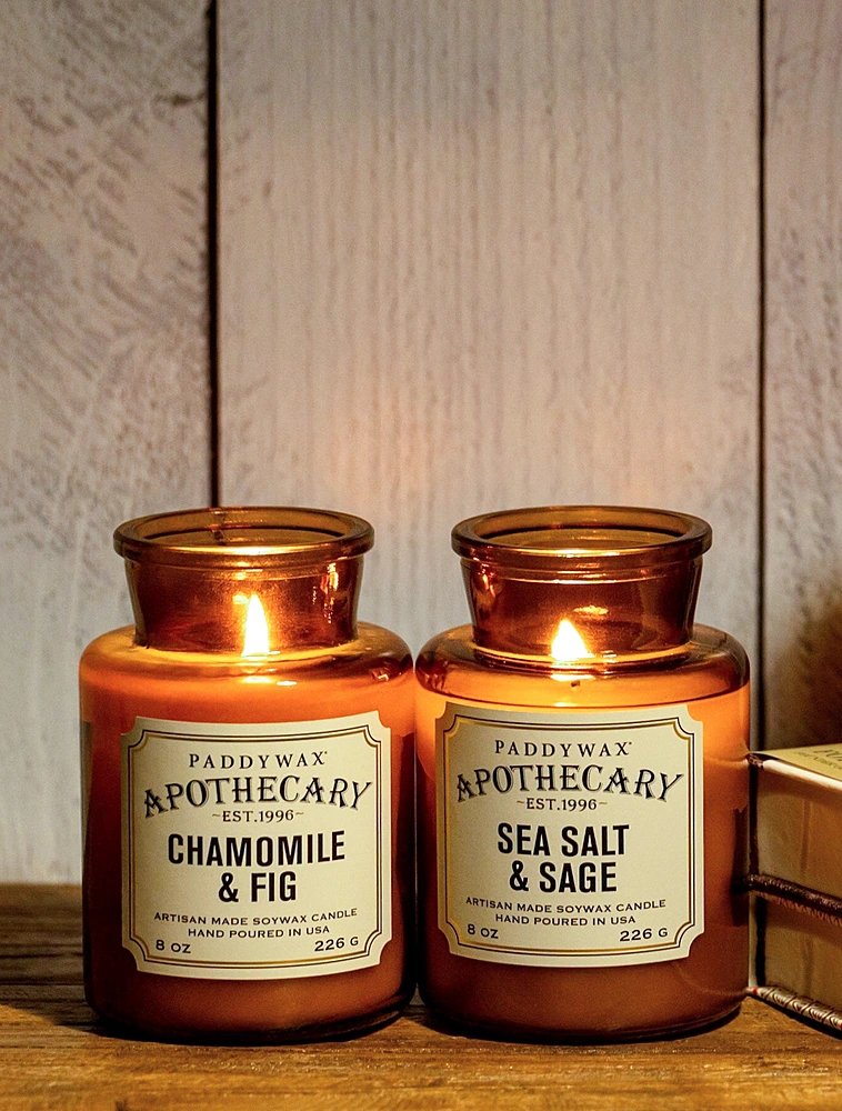 Ароматическая свеча Apothecary Chamomile & Fig, 12,5 см от Paddywax