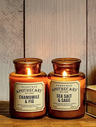 Ароматическая свеча Apothecary Chamomile & Fig, 12,5 см