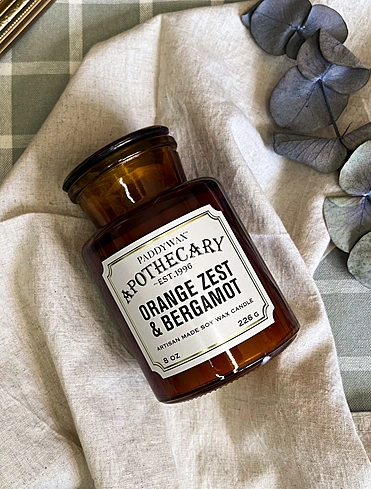 Ароматическая свеча Apothecary Orange Zest & Bergamot, 12,5 см