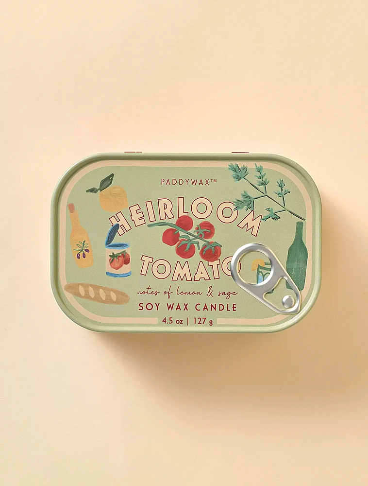 Ароматическая свеча Bistro Heirloom Tomato, 11,5x4 см от Paddywax