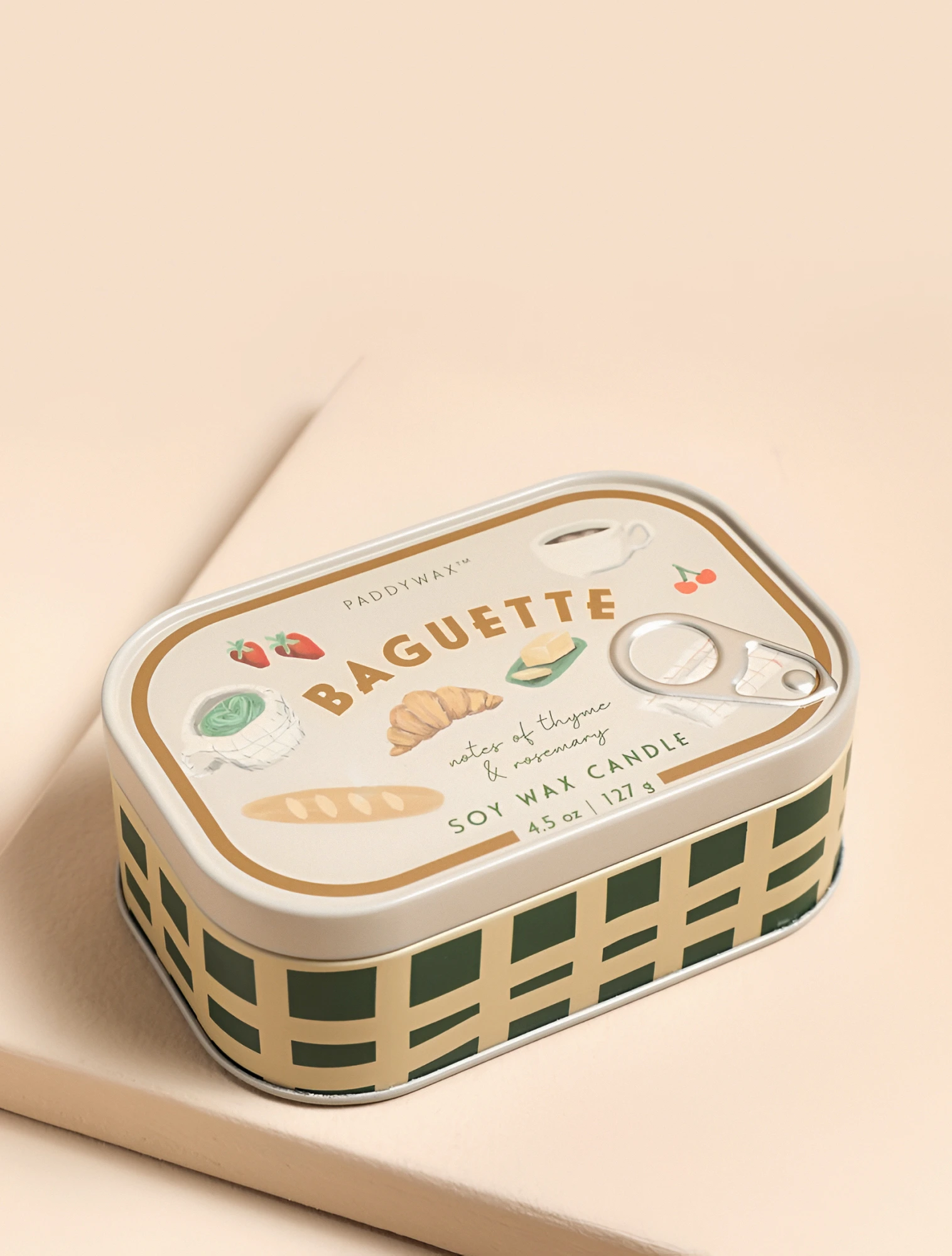 Ароматическая свеча Bistro Baguette, 11,5x4 см