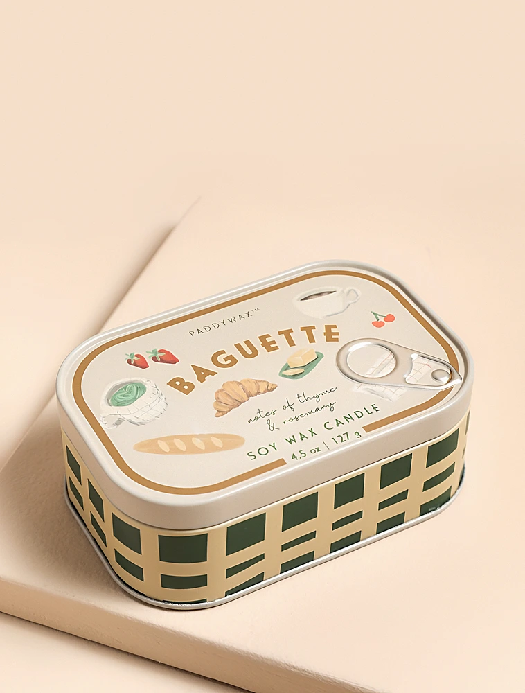 Ароматическая свеча Bistro Baguette, 11,5x4 см от Paddywax