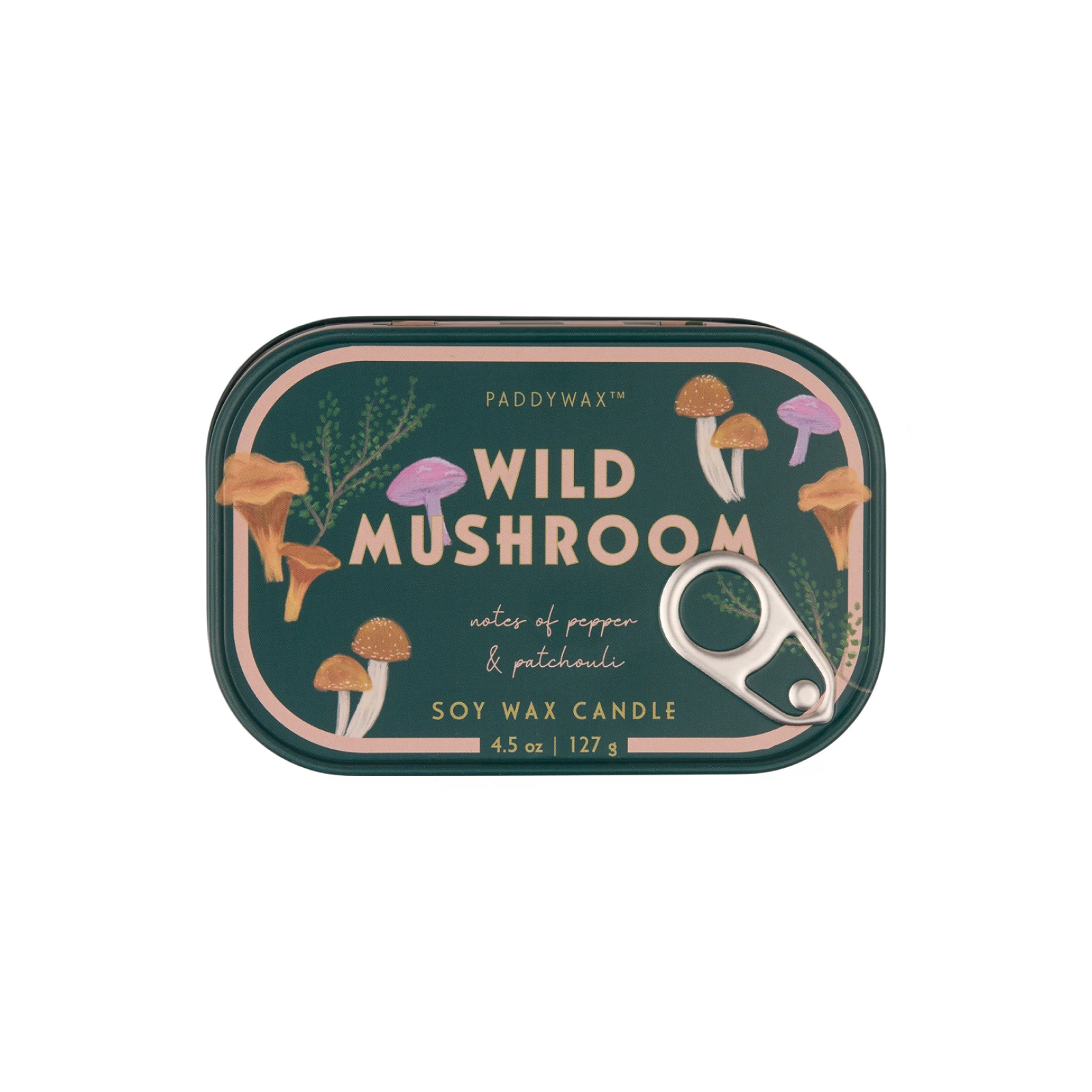 Ароматическая свеча Bistro Wild Mushroom, 11,5x4 см