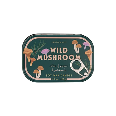 Ароматическая свеча Bistro Wild Mushroom, 11,5x4 см