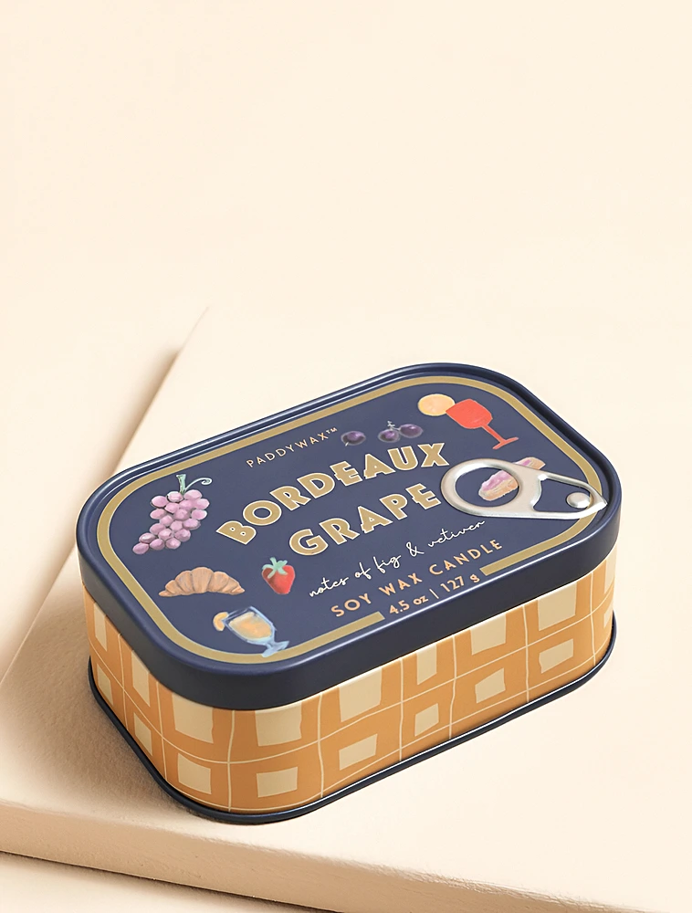 Ароматическая свеча Bistro Bordeaux Grape, 11,5x4 см от Paddywax