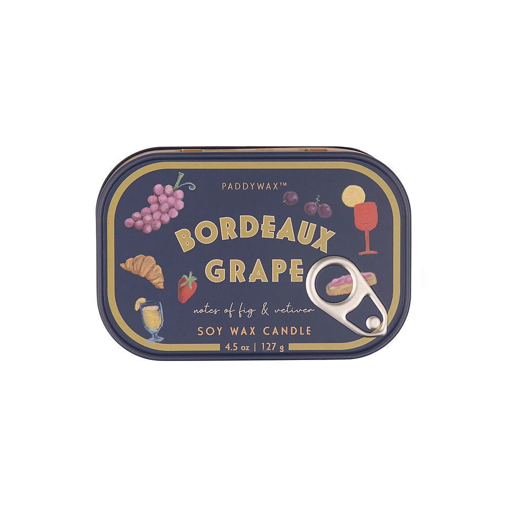 Ароматическая свеча Bistro Bordeaux Grape, 11,5x4 см от Paddywax