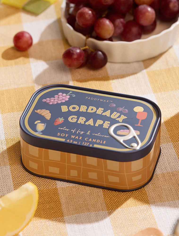Ароматическая свеча Bistro Bordeaux Grape, 11,5x4 см от Paddywax