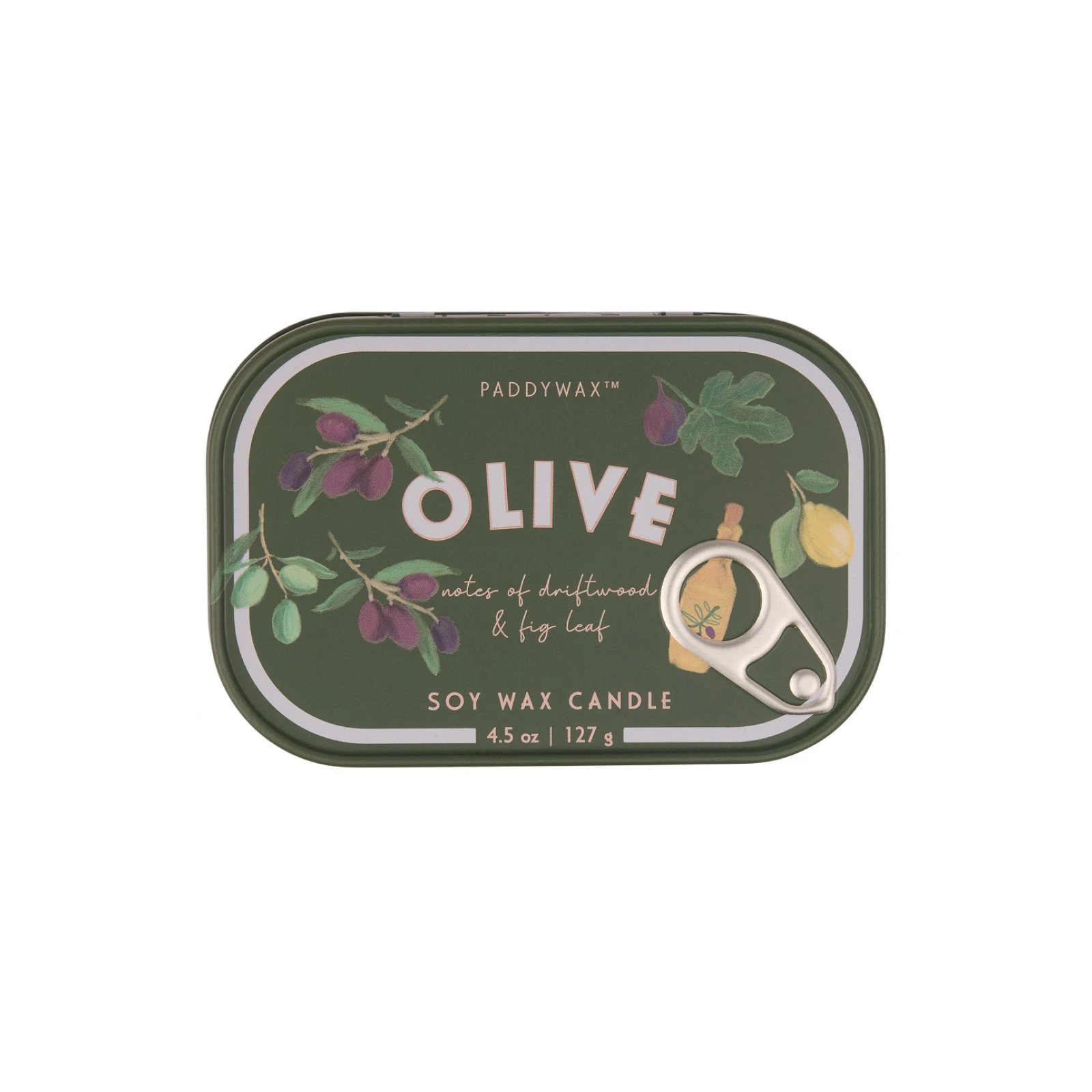 Ароматическая свеча Bistro Olive, 11,5x4 см