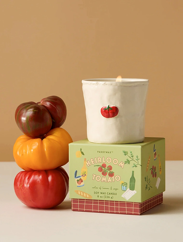 Ароматическая свеча Bistro Heirloom Tomato, 9 см от Paddywax