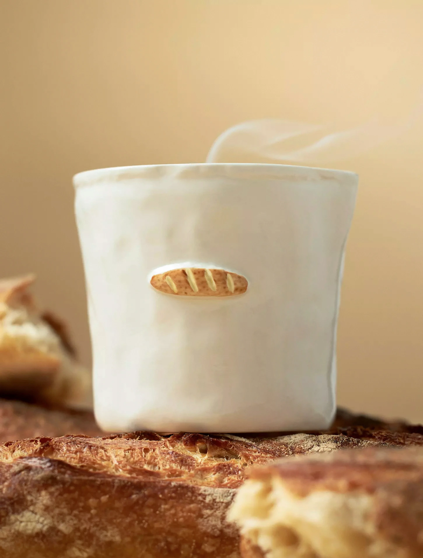 Ароматическая свеча Bistro Baguette, 9 см