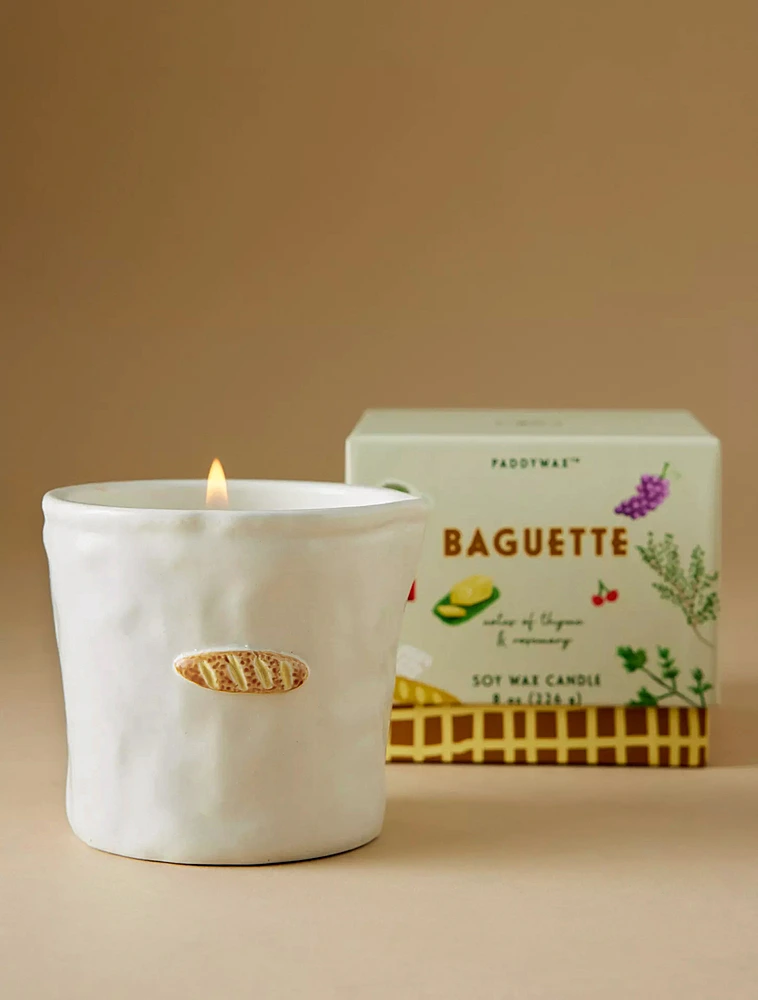 Ароматическая свеча Bistro Baguette, 9 см от Paddywax