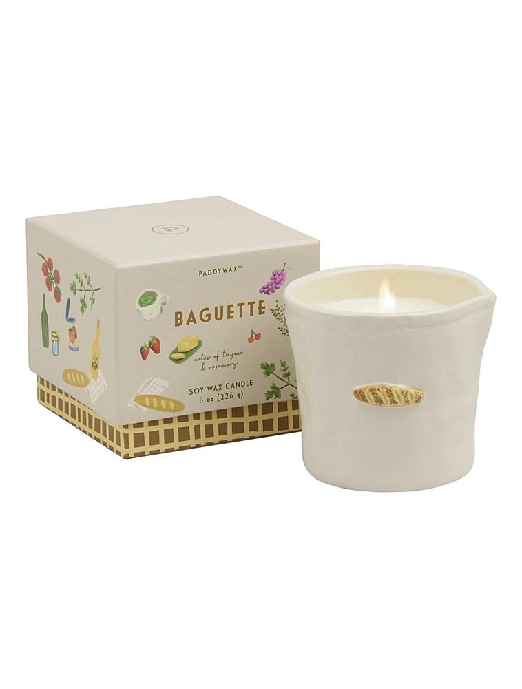 Ароматическая свеча Bistro Baguette, 9 см от Paddywax