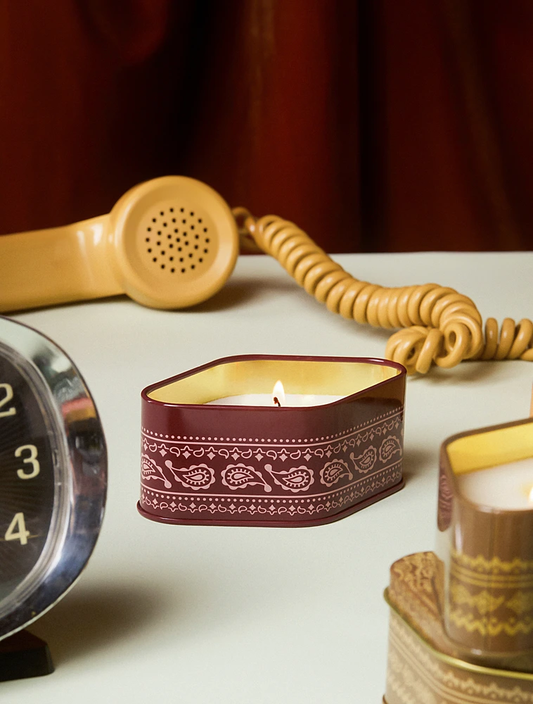 Ароматическая свеча Station Pomegranate & Spruce, 11x5 см от Paddywax