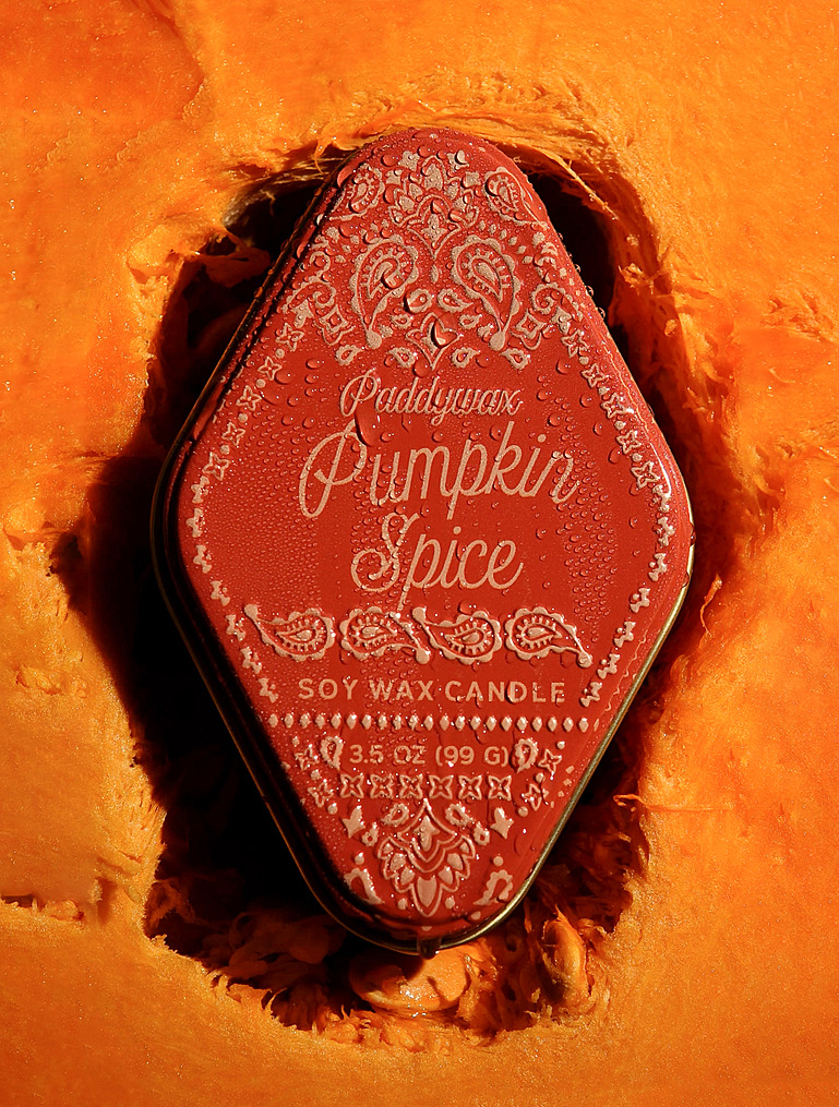 Ароматическая свеча Station Pumpkin Spice, 11x5 см от Paddywax