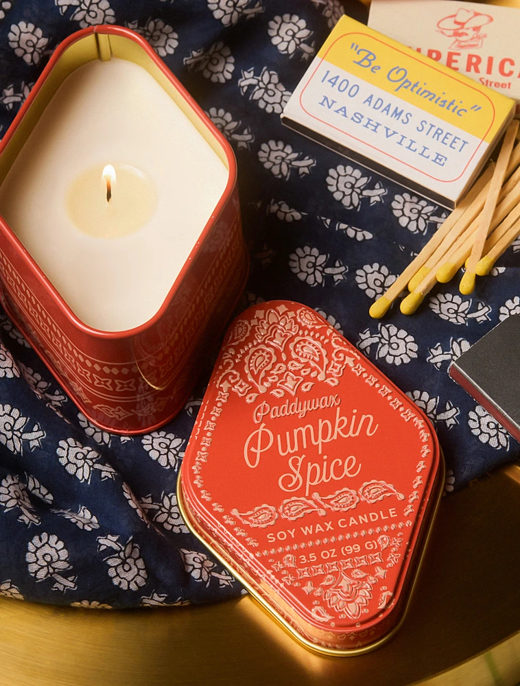 Ароматическая свеча Station Pumpkin Spice, 11x5 см от Paddywax