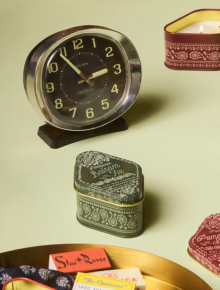 Ароматическая свеча Station Balsam & Fir, 11x5 см от Paddywax