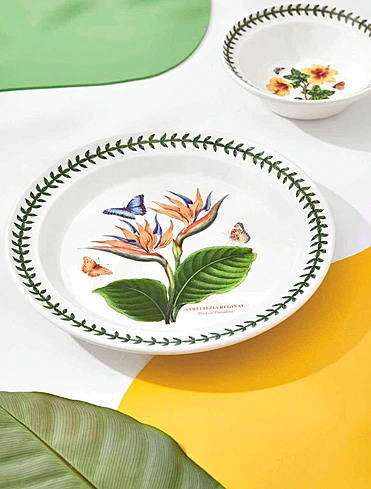 Набор из 6 обеденных тарелок Botanic Garden Exotic, 26,5 см