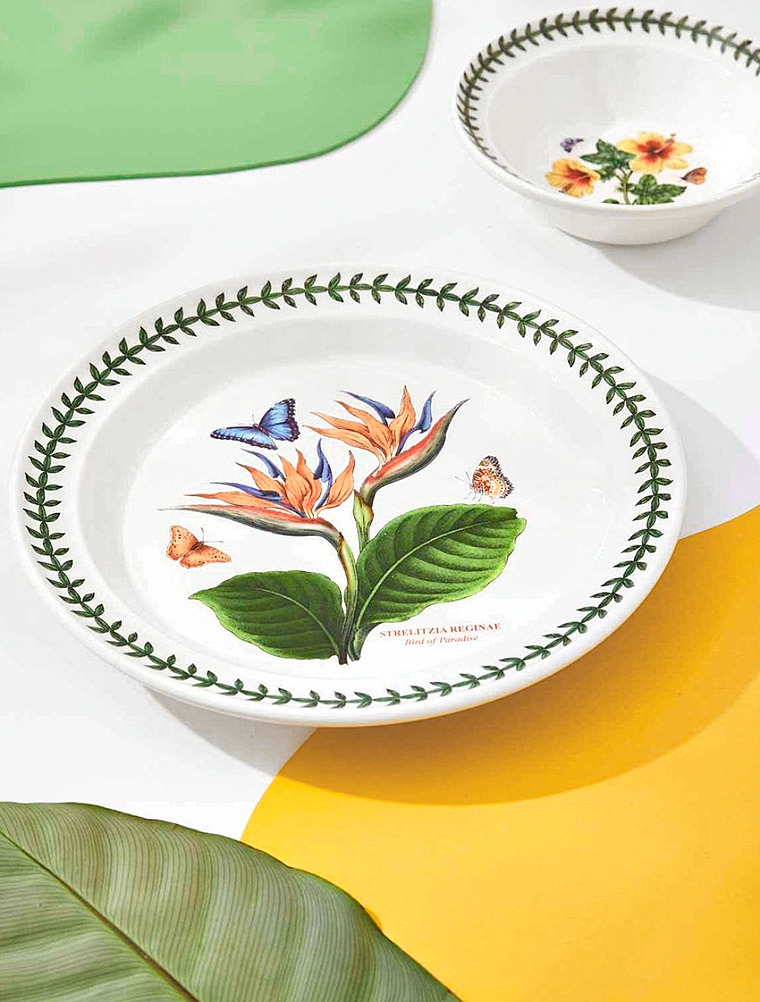 Набор из 6 обеденных тарелок Botanic Garden Exotic, 26,5 см от Portmeirion