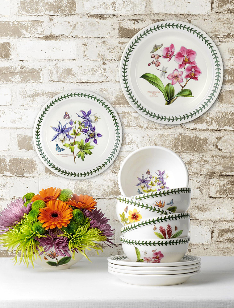 Набор из 6 обеденных тарелок Botanic Garden Exotic, 26,5 см от Portmeirion