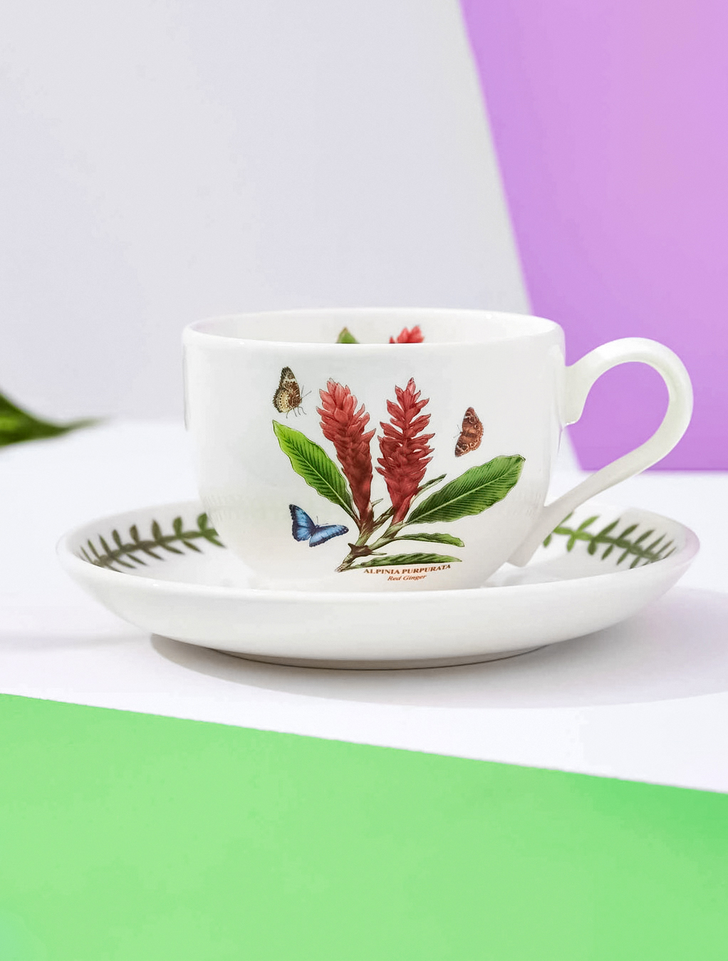 Набор из 6 чайных пар Botanic Garden Exotic, 200 мл