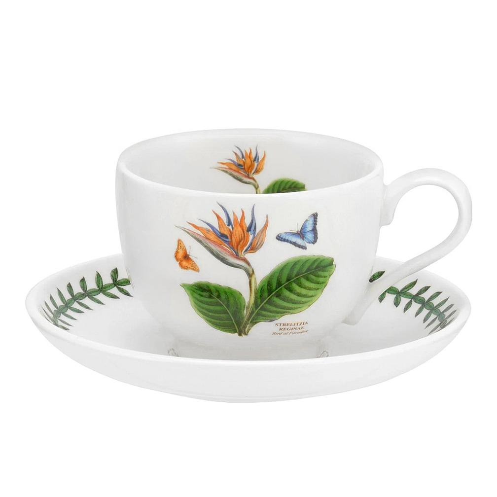 Набор из 6 чайных пар Botanic Garden Exotic, 200 мл от Portmeirion
