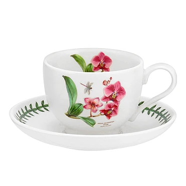 Набор из 6 чайных пар Botanic Garden Exotic, 200 мл