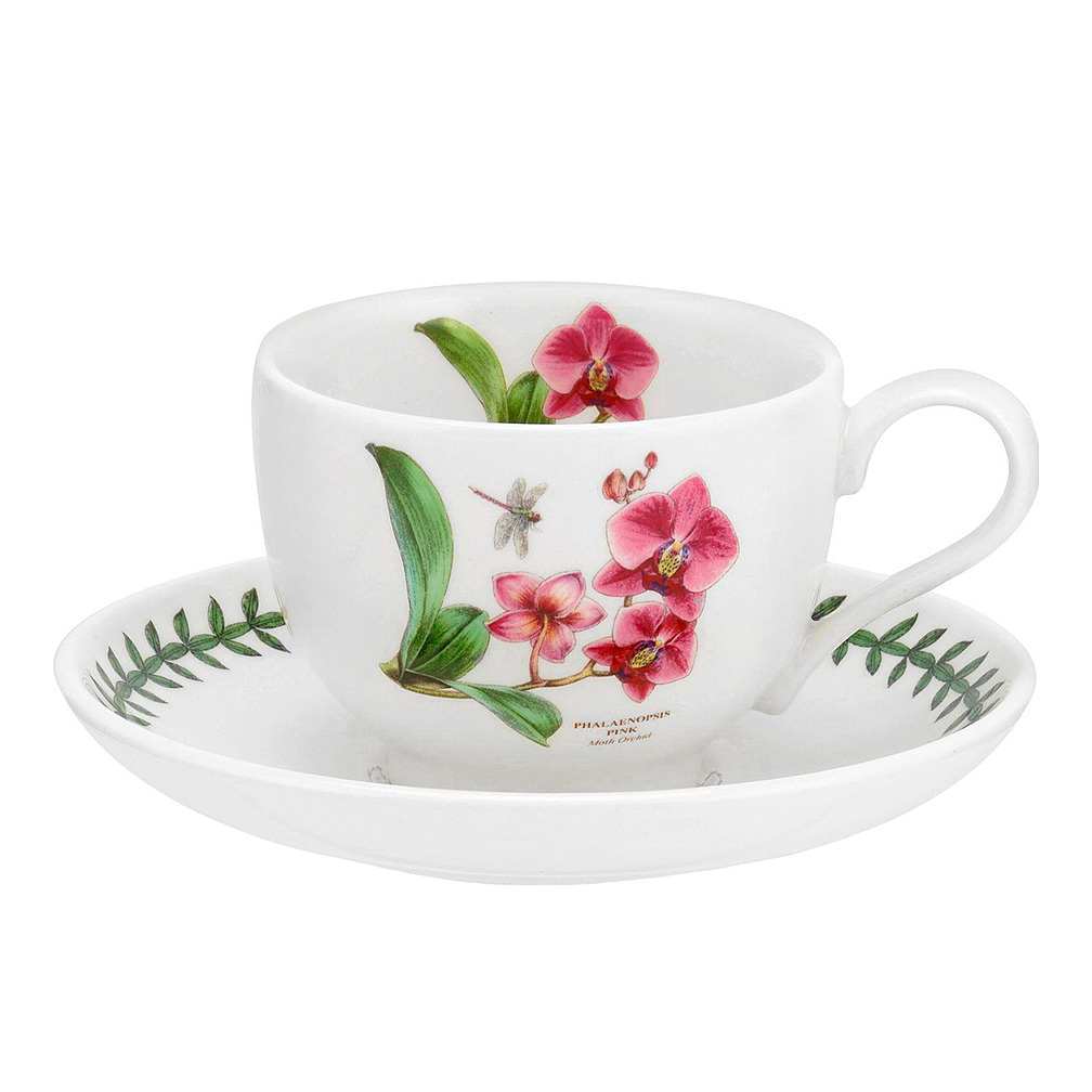 Набор из 6 чайных пар Botanic Garden Exotic, 200 мл от Portmeirion