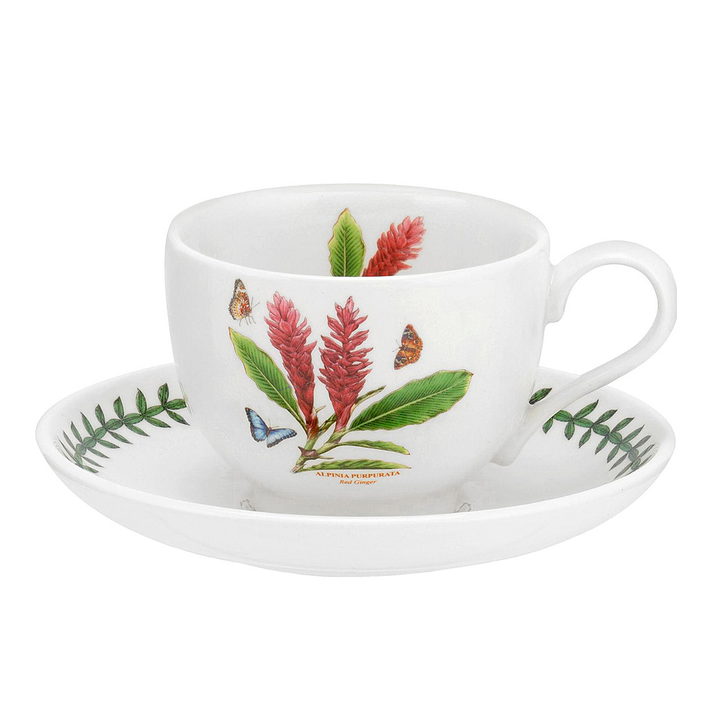 Набор из 6 чайных пар Botanic Garden Exotic, 200 мл от Portmeirion