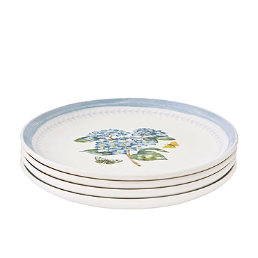 Набор из 4 закусочных тарелок Botanic Garden Sketchbook, 22 см