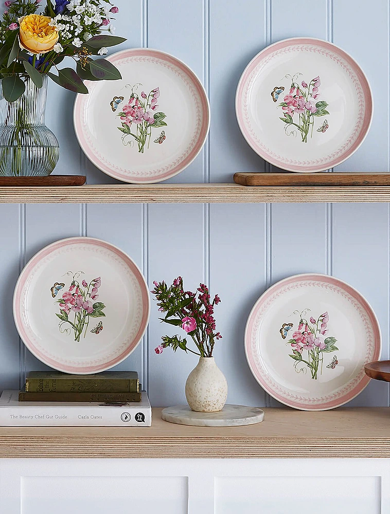 Набор из 4 закусочных тарелок Botanic Garden Sketchbook, 22 см от Portmeirion