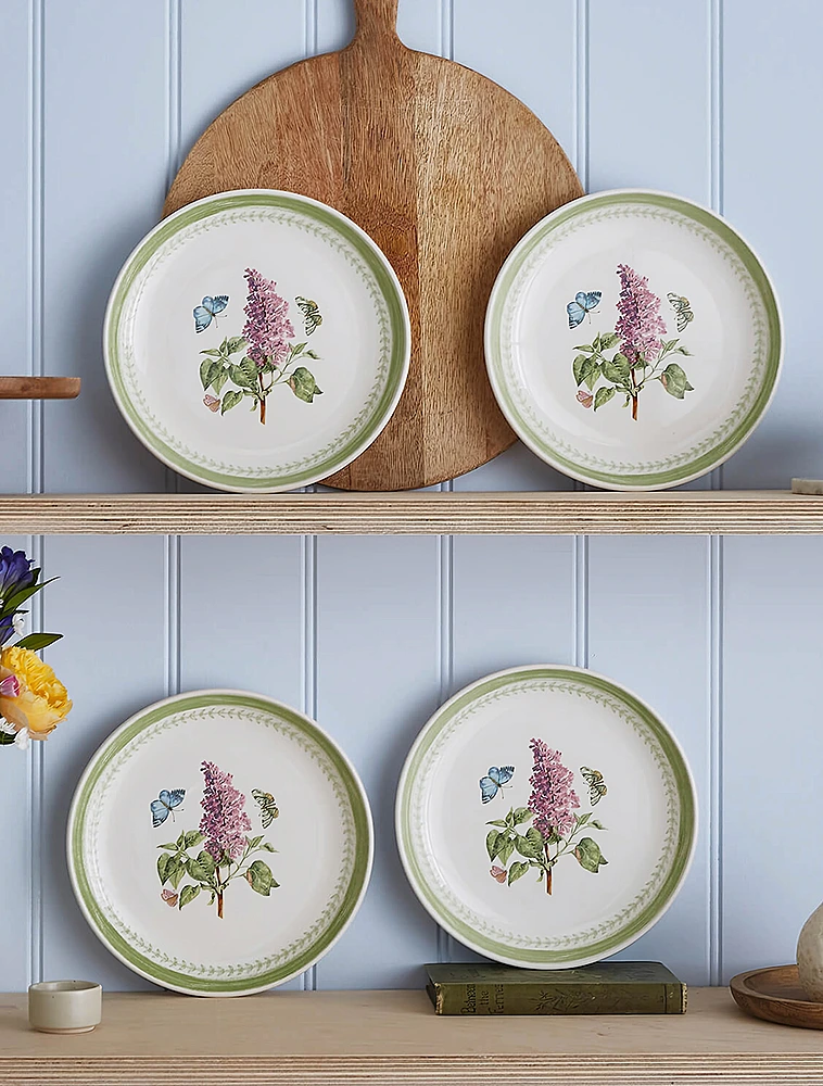Набор из 4 закусочных тарелок Botanic Garden Sketchbook, 22 см от Portmeirion