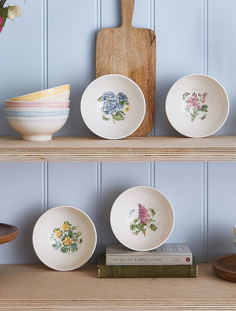 Набор из 4 пиал Botanic Garden Sketchbook, 15 см от Portmeirion