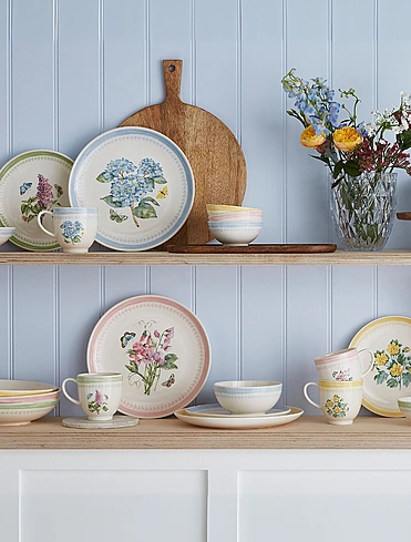 Набор из 4 пиал Botanic Garden Sketchbook, 15 см