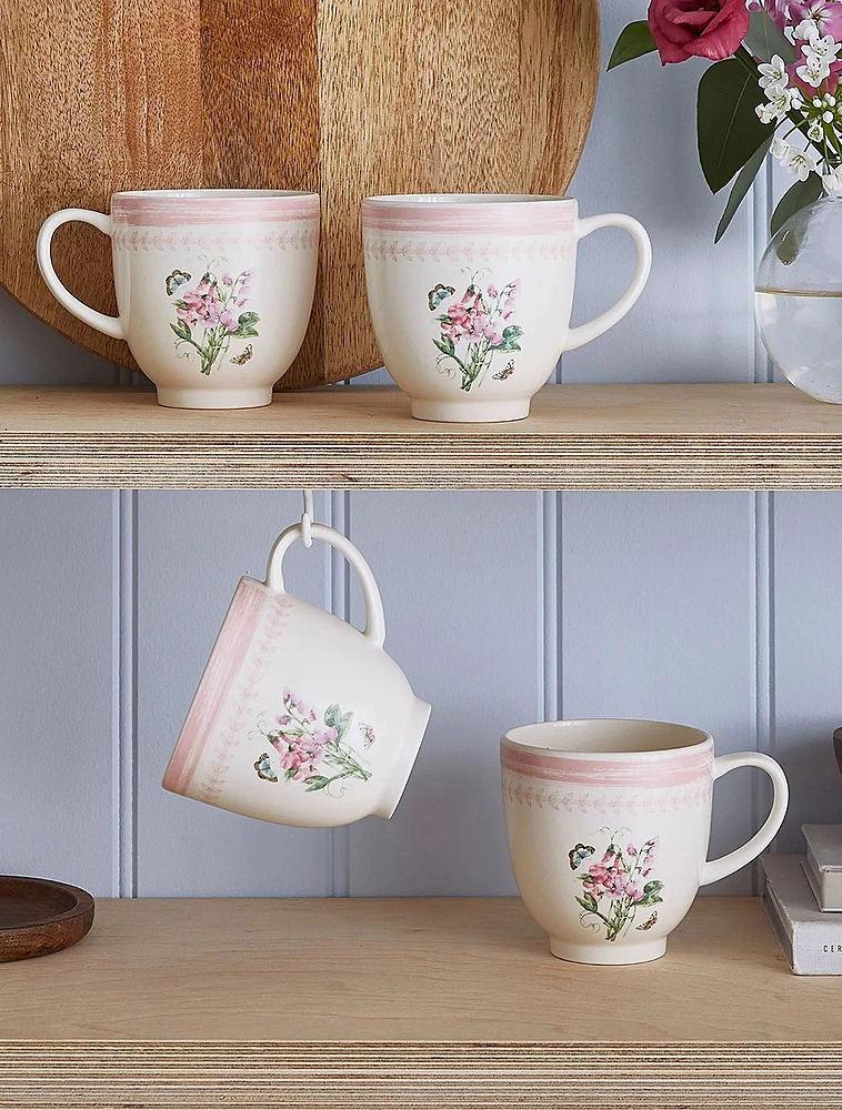 Набор из 4 кружек Botanic Garden Sketchbook, 400 мл от Portmeirion