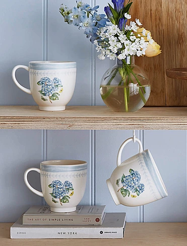 Набор из 4 кружек Botanic Garden Sketchbook, 400 мл