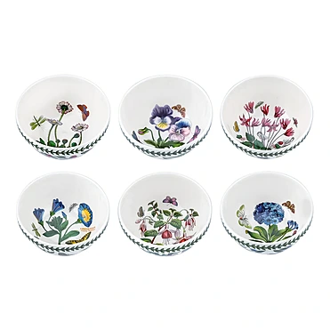 Набор из 6 пиал Botanic Garden, 14 см