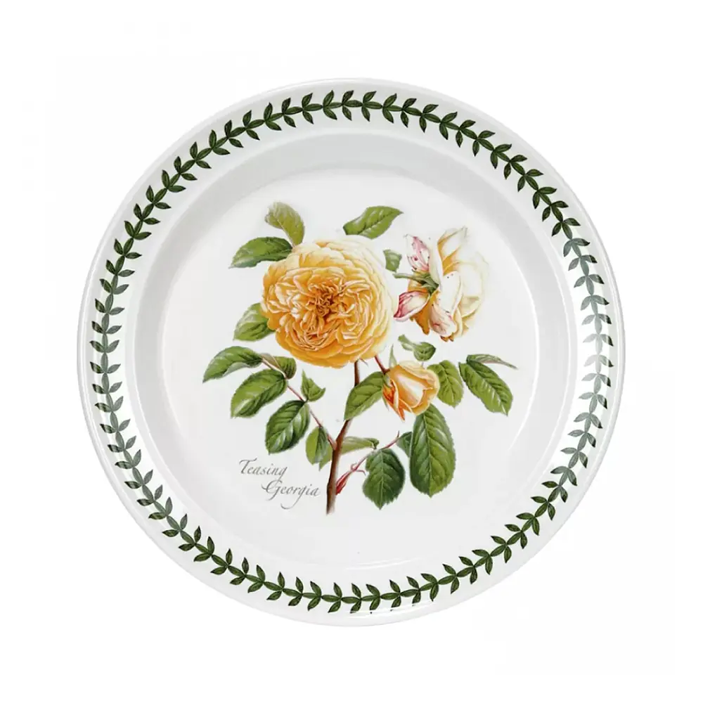 Набор из 6 закусочных тарелок Botanic Garden Roses, 21,5 см