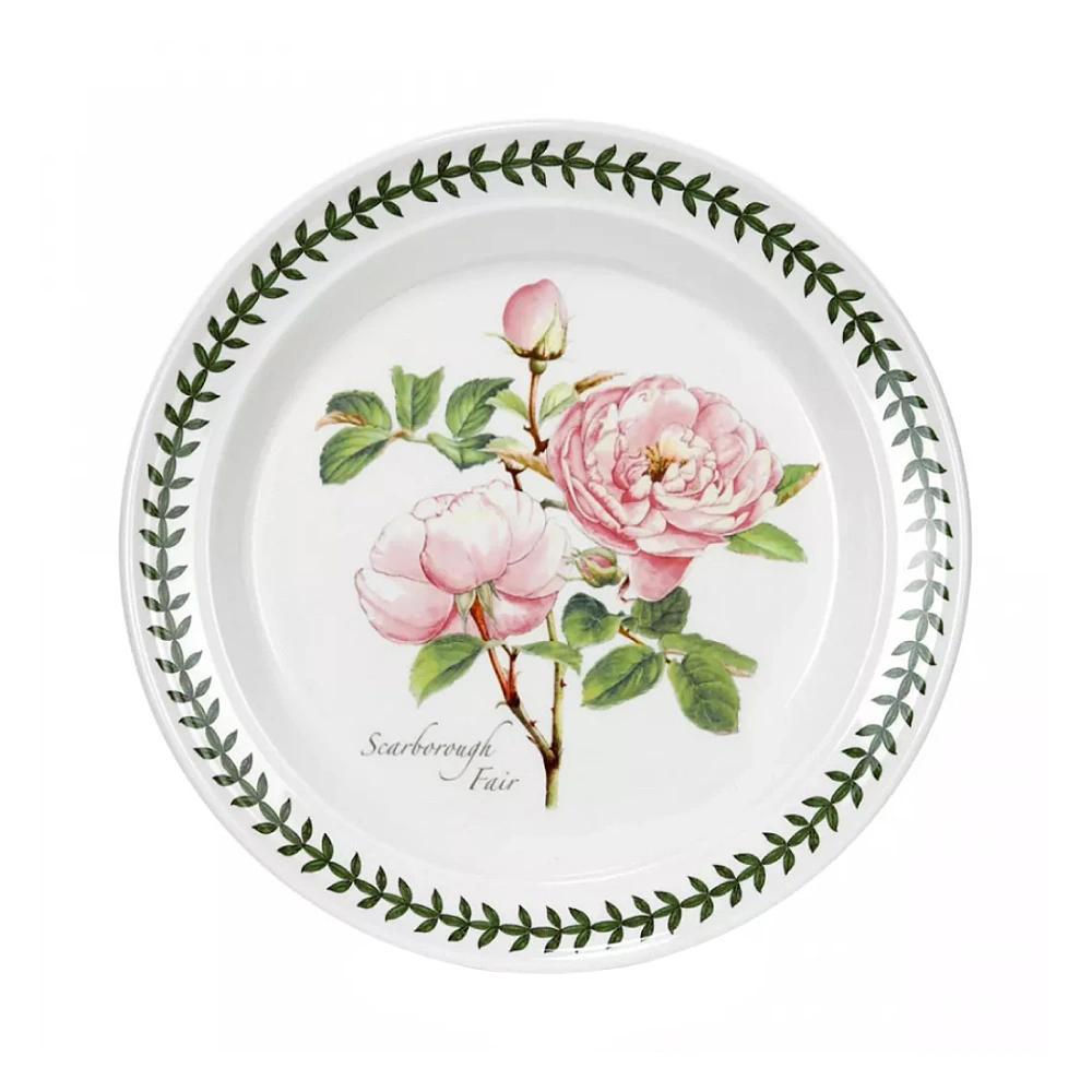 Набор из 6 закусочных тарелок Botanic Garden Roses, 21,5 см от Portmeirion