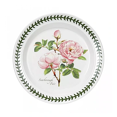 Набор из 6 закусочных тарелок Botanic Garden Roses, 21,5 см