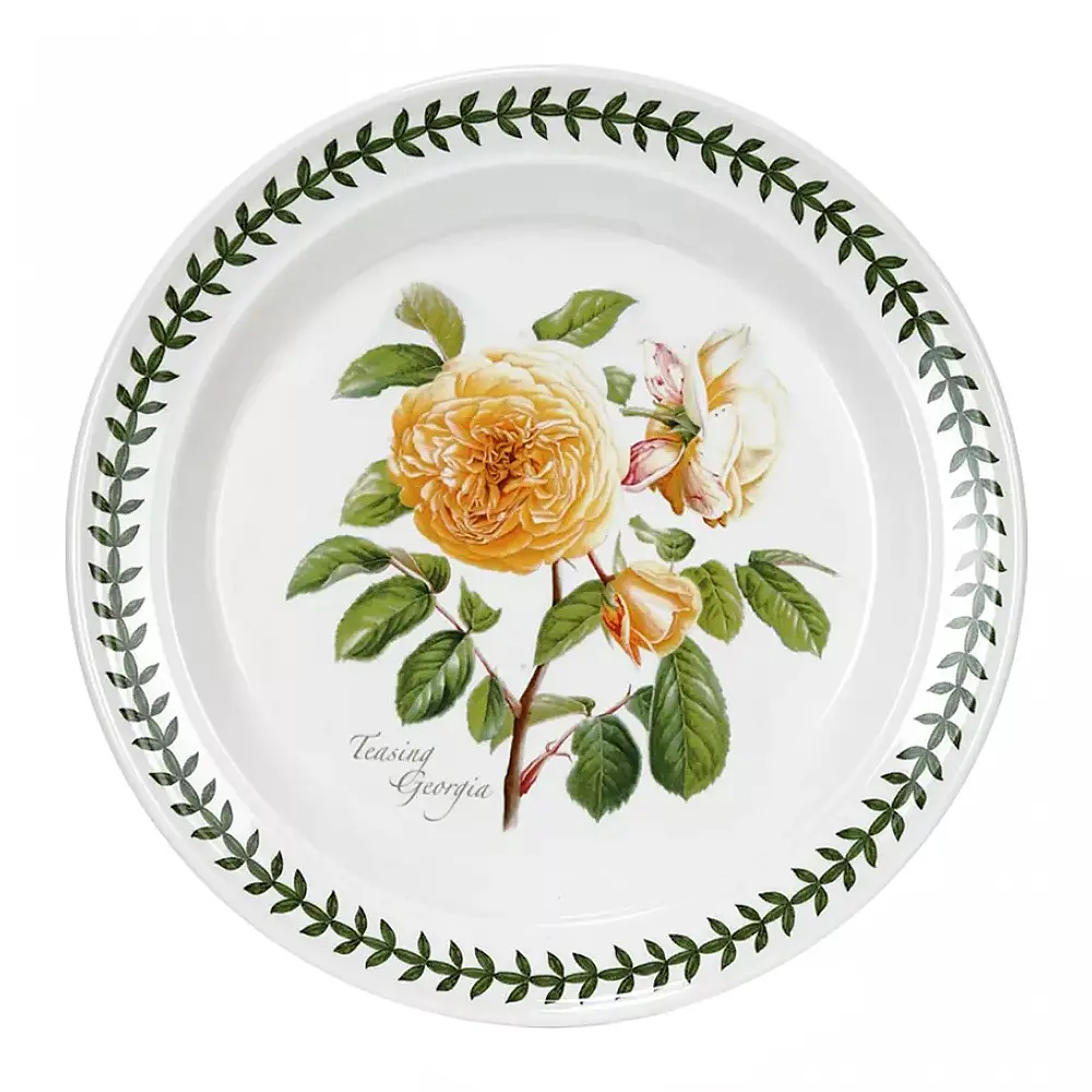Набор из 6 обеденных тарелок Botanic Garden Roses, 26,5 см