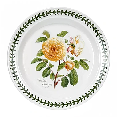 Набор из 6 обеденных тарелок Botanic Garden Roses, 26,5 см