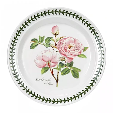 Набор из 6 обеденных тарелок Botanic Garden Roses, 26,5 см