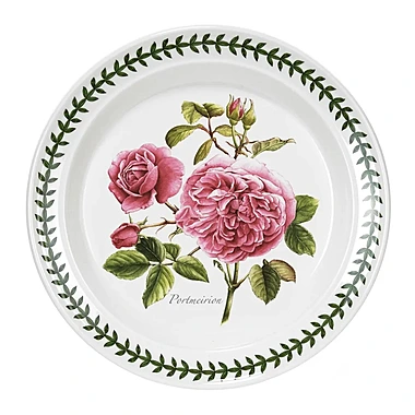 Набор из 6 обеденных тарелок Botanic Garden Roses, 26,5 см
