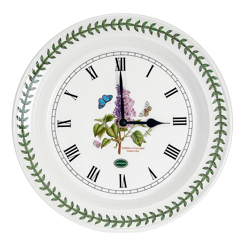 Часы настенные Botanic Garden, 27 см от Portmeirion