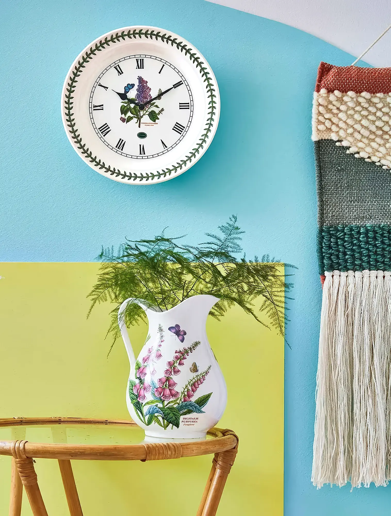 Часы настенные Botanic Garden, 27 см