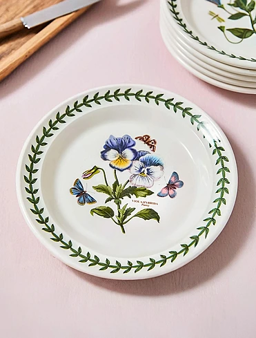 Набор из 6 пирожковых тарелок Botanic Garden, 16,5 см